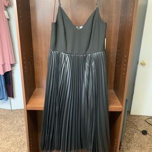 Halston Black Dress